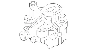 15010-bv82a Nissan Genuine Oil Pump