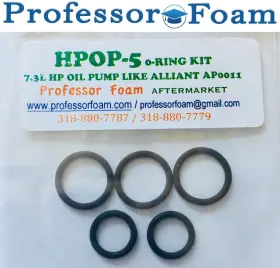 Ft94-ft03 O-ring Depot Ap0011 5 O-rings Plug Loctite Compatible With Ford 7.3l Ps Hp Oil Pump #2