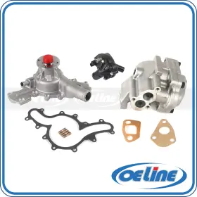 Oeop01197 Oeline Autoparts Fit 97-01 Ford Explorer Mercury Mountaineer 4.0 Sohc Oil Water Pump With Thermostat
