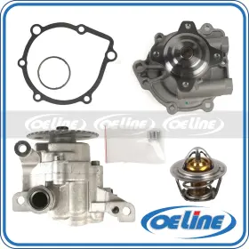 Oeop01251 Oeline Autoparts For 1999 Suzuki Esteem 1.8l Dohc Oil Pump And Water With Thermostat Assembly
