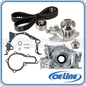 Oetbk02236 Oeline Autoparts For 98-01 Chevrolet Metro 1.3l Timing Belt Kit With Oil Water Pump Thermostat