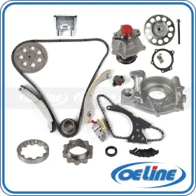 Oetck02926 Oeline Autoparts Fit 2005 Chevrolet Buick Rainier Timing Chain Kit Vvt Sprocket Oil Water Pump