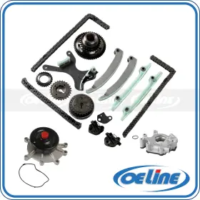 Oetck03003 Oeline Autoparts Timing Chain Kit Water Pump Oli For 2013 Ram 1500 4.7l Engine