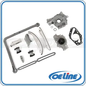 Oetck04329 Oeline Autoparts Fit 00-06 Chrysler 300 Dodge Intrepid Stratus Timing Chain Kit With Water Oil Pump