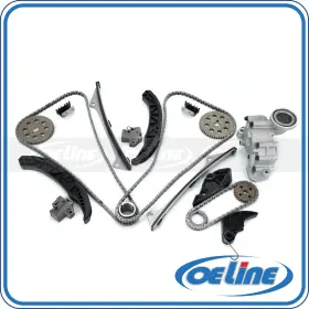 Oetck06874 Oeline Autoparts Timing Chain Kit Oil Pump For 06-11 Kia Sorento Hyundai Sonata Santa Fe Azera