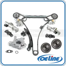 Oetck06991 Oeline Autoparts Timing Chain Kit Vvt Sprocket Oil Pump Solenoid For Nissan Maxima Quest 3.5l