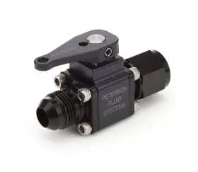 09-0923 Peterson Fluid Systems Inline Ball Valve 8an Male To Female