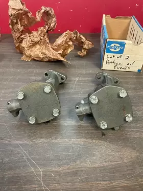544491 Pontiac Lot Of 2 1959-1963 Tempest V8 326 4 Cylinder Oil Pumps 624 #2
