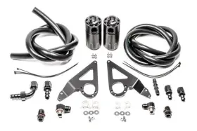 20-0913-fl Radium Dual Catch Can Kit For 2022 Brz/gr86 Fluid Lock