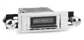 Hcb-m2-102-02-72pt Retrosound Hcb-m2-102-02-72 Retroradio For 1957 Pontiac Super Chief Bt Usb Am/fm