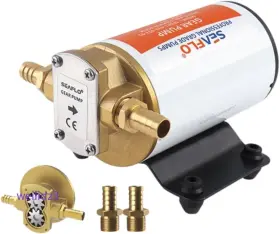 Sfgp1-032-003-01 Seaflo 12v Self Priming Impeller Gear Pump 3.2 Gpm/12.0 Lpm Product