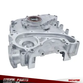 Ie1491438es Shzaitor Timing Chain Cover Oil Pump For Toyota Tacoma 1995 1996-2002 2003 2004 2.4l