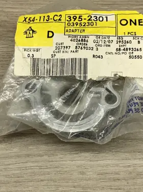 Fa305 Silver Seal Nos Oil Filter Mounting Plate Fits 1968 And Newer Bb Chevy V8 Engines