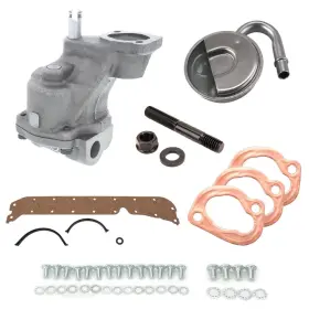 9108395 Speedway Motors Sbc Oil Pump Kit - High Volume With Lh Dipstick Pan Gasket