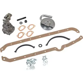 9108396 Speedway Motors Sbc Oil Pump Kit- Stock Volume With Lh Dipstick Pan Gasket