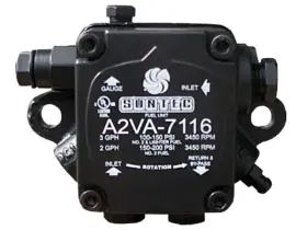 A2va-7116 Suntec 080720971163 100 Psi At 3 Gph Single Stage Oil Fuel Pump