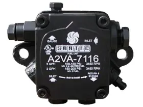 A2va-7116 Suntec A2v-7116 100 Psi At 3 Gph Single Stage Oil Fuel Pump