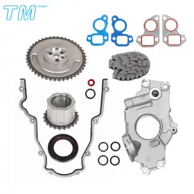 513126 Techme17 For Chevrolet Gm V8 4.8l 5.3l 6.0l Ls1 Ls2 Ls3 Oil Pump Timing Chain Gasket