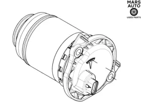 1755800-00-e Tesla Genuine Cybertruck Front Drive Electric Oil Pump 48v Oem