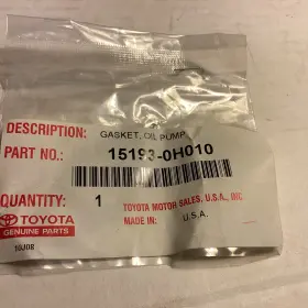 15193-0h010 Toyota 151930h010 Oem Factory Engine Oil Pump Gasket Various Models 2001-2015