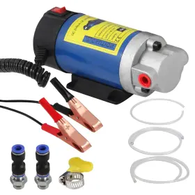 Yz017 Vevitts Engine Oil Pump Portable Electric Self-priming Motor For Ca