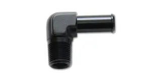 11238 Vibrant Performance Male Npt To Hose Barb 90 Degree Adapter 1/2 Inch X