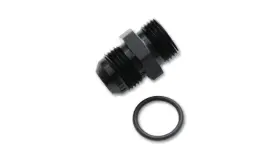 16824 Vibrant Performance Male An To Orb Straight Adapter -6an X -3 Black Anodized