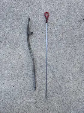 021115629 Volkswagen Vw Golf Jetta Gti Passat 2.8 2.9 Vr6 Aaa Abv Engine Oil Level Dipstick Rod - Red