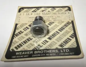 1064 Weaver Brothers Nos Adjusting Pressure Screw -
