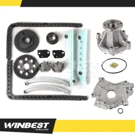 Wbtck0062op08wp57 Winbest Autoparts Timing Chain Kit Oil Water Pump For 2001-2003 Mercury 2002 Ford Crown Victoria