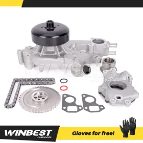 Wbtck38op05wp83 Winbest Autoparts Timing Chain Kit Oil Water Pump For 99-07 Buick Cadillac Chevrolet Gmc Pontiac