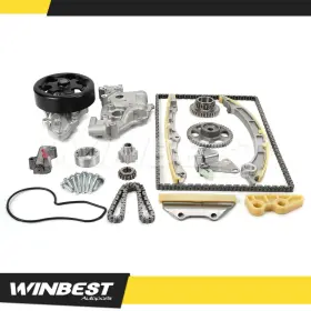 Wbtck82op65wp50 Winbest Autoparts Timing Chain Kit Oil Water Pump Fit 03-09 Acura Tsx Honda Accord Element 2.4l