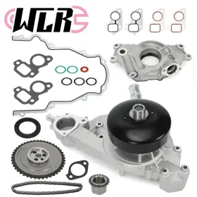 Wlr 663260223000 High Volume Oil Pump And Timing Chain Kit For Chevy Gmc Ls Ls3 Ls2 Ls6 4.8 5.3 6.0