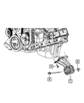 Genuine Mopar Hex Flange Head Bolt Mounting 6508081AA. Fixed Price $17.84.