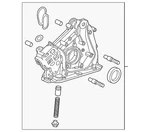Genuine Acura Oil Pump 15100-5G0-A01. Fixed Price $85.07.