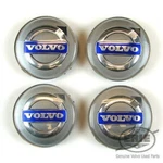 Oem Volvo Silver Center Hub Caps For S60 V70/XC70 S80 XC90 S40 V50 C30. Fixed Price $21.95.