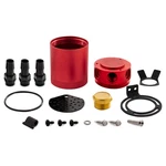 Mishimoto Mmbcc-cbthr-rd Compact Baffled Oil Catch Can, 3-PORT, Red. Fixed Price $169.95.