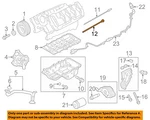 Ford Oem 11-14 F-150,MUSTANG Engine Parts-tube BR3Z6754B. Fixed Price $19.71.