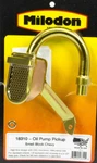 Milodon 18310 Gold Zinc Plated Deep Sump Oil Pan Pickup For Small Block. Fixed Price $86.33.