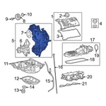 For Toyota Tundra 2022-2024 11310F4010 Inner Engine Timing Cover. Fixed Price $800.00.