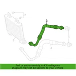 Genuine Oem Mopar Inlet Engine Oil Cooler Hose For Dodge Challenger Charger 6.2L. Fixed Price $83.12.