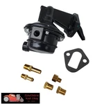 Fits Big Block Mopar Black Fuel Pump 80 Gph 8PSI Dodge 383 440 Fittings. Fixed Price $54.95.