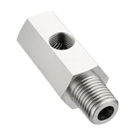 Evil Energy Oil Pressure Sensor Tee NPT-1/4 NPT-1/8 Npt, Silver. Fixed Price $21.46.
