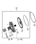 Genuine Mopar Pump Cover Ring 4799003AB. Fixed Price $35.88.