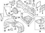 Genuine Subaru Outer Timing Cover 13108AA350. Fixed Price $678.27.