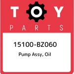 15100-BZ060 Toyota Pump Assy, Oil 15100BZ060, New Genuine Oem Part. Fixed Price $84.14.