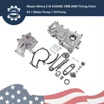 Timing Chain Kit Water Oil Pump For Nissan Altima 2.4L L4 Gas KA24DE 1998-2001. Fixed Price $88.00.
