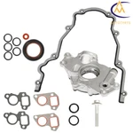 M295 Oil Pump Change Kit Timing Gaskets Rtv Balancer Bolt For Gm Ls 4.8/5.7/6.0L. Fixed Price $41.96.