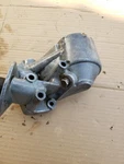 1986-1994 Ford International 6.9L 7.3L Idi Diesel Rear Engine Oil Cooler Cast. Fixed Price $225.00.
