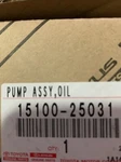 Toyota Oem Engine Oil Pump 15100-25031. Fixed Price $150.00.